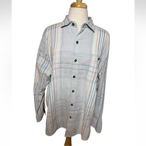 Tommy Bahama Coastline Corduroy Multicolor Striped Shirt NWT-Size Large
